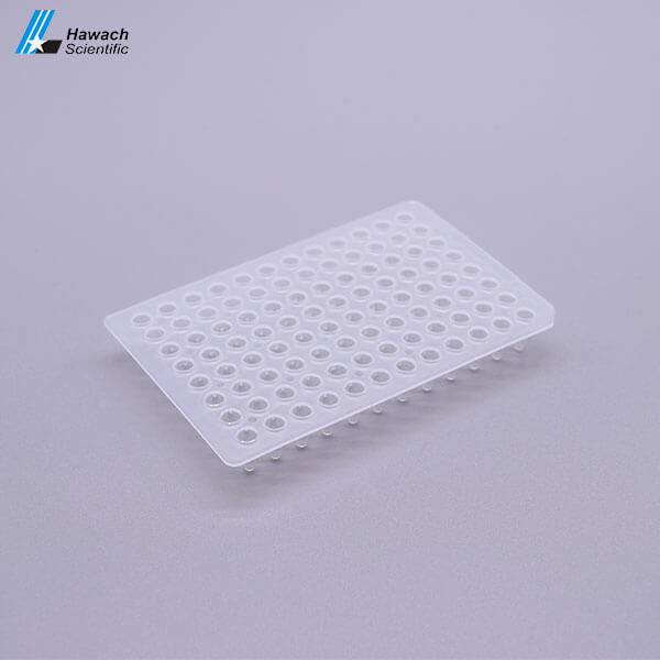 Placa de PCR de 96 pocillos de 0,1 ml sin dobladillo