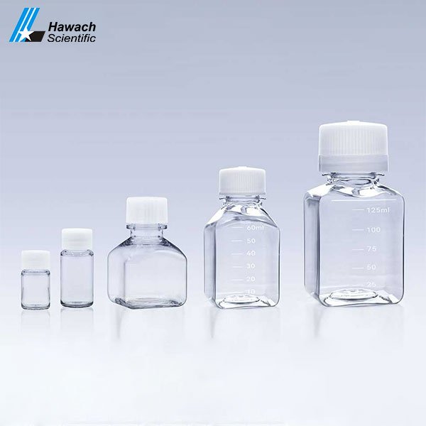 Frascos para medios de cultivo de laboratorio