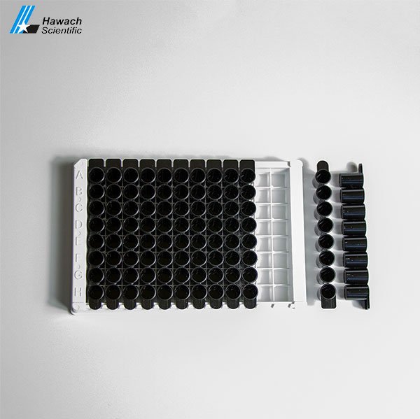 Placa ELISA negra para fluorescencia