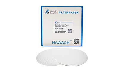 Papel de filtro de laboratorio